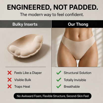 Invisible Camel Toe Thong - High Rise