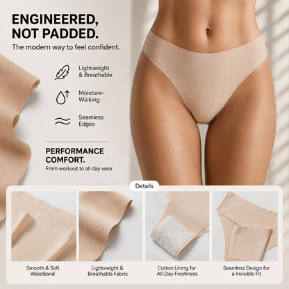 Invisible Camel Toe Thong - High Rise